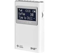 Sangean DPR-39 radio Portatile Bianco - Sangean DPR-39, Portatile,