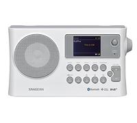 Sangean BTR 160 portatile radio digitale (DAB +/FM RDS/Bluetooth/Dual Alarm) Bia