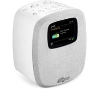 Sangean DCR-83 - Radio da tavolo DAB+, FM AUX, Bluetooth, DAB+, FM, funzione di ricarica USB, funzione sveglia A500460, colore: Bianco