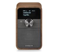 Sangean DDR-8 Portables DAB-Radio Echtholz-Geh?use Nussbaum Vintage (A500551)