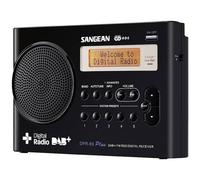 Sangean DPR-69+-BK DPR-69+ Radio portatile DAB+, FM Funzione di carica della ba