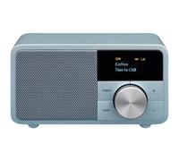 Sangean Genuine Mini DDR-7 Radio da tavolo DAB+, FM AUX, Bluetooth Turchese