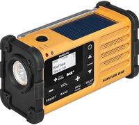 Sangean MMR-88 - Portatile Emergenza Radio - LED Torcia Tascabile - Nero/Giallo