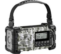 Sangean A500555 Radio di emergenza DAB+, FM AUX, USB, Bluetooth torcia elettric