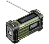 Sangean MMR-99 FM Green Radio per esterni FM, AM Radio di emergenza, Bluetooth