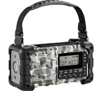 Sangean Radio di emergenza DAB+, FM AUX, USB, Bluetooth torcia elettrica ,