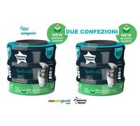 SANGENIC RICARICA Tommee Tippee DUE PEZZI Twist&Click 3 85100702 -nuovo-Italia