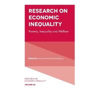Sanghamitra Bandyopadhyay Research on Economic Inequality (Copertina rigida)