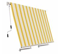 TENDA DA SOLE A CADUTA cm.300 x H.250 - giallo/bianco SANGIORGIO