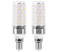 SanGlory 2 Pezzi Lampadina LED E14 Mais 4000K, 12W/1350LM, 100W equivalenti a Incandescenza, Luce Bianca Naturale, Lampada Led Mais E14 Edison, AC 175-265V, Non Dimmerabile