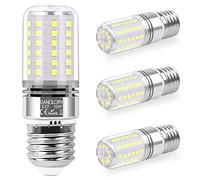 SanGlory Lampade LED Mais E27 10W 6000K, equivalenti a 90W Incandescenza, Luce Bianca Fredda 1050LM, Risparmio Energetico Lampadina LED E27, Angolo 360°, Non Dimmerabile, Pacco da 4