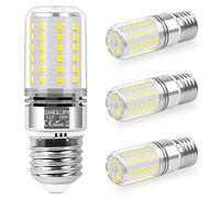 SanGlory Lampadine LED E27 Bianca Freddo Lampadina E27 10W 5000K E27 Luce Fredda, Attacco Edison E27 LED Bianco Fredda, 1050LM, Equivalenti a 90W Lampada Alogena, Non Dimmerabile, Pacco da 4