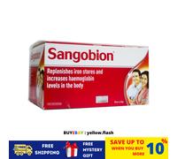 Sangobion Integratore di Ferro e Aiuta ad Aumentare l'Emoglobina 100 Capsule ...