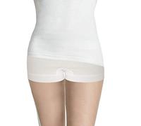 Sangora Angora-Slip da Donna Mutande da Uomo, Bianco Lana, S