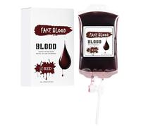 Sangue artificiale per Halloween, 170 ml, impermeabile, colore del viso, per Halloween, alta copertura, ideale per feste in costume, teatri ed eventi, per adulti e bambini