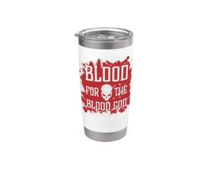 Sangue del cranio malvagio per il sangue Dio Inferno Demone Blood Splatter Bicchiere termico in acciaio inox doppia parete