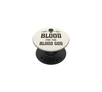 Sangue di teschio malvagio per il demone inferno dio sangue PopSockets PopGrip Adesivo
