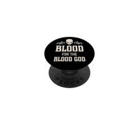 Sangue di teschio malvagio per il demone inferno dio sangue PopSockets PopGrip Adesivo