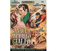 Dvd SANGUE E METALLO GIALLO nuovo sigillato 1954