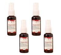 Sangue Finto 120ml Trucco Zombie Halloween Flacone Spray Sangue Finto Spray Adatto per Feste di Halloween, Spettacoli Teatrali, Produzioni Cinematografiche, Ecc (120ML)