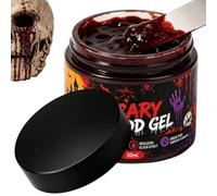 Sangue Finto 30ml Trucco Halloween Horror Spaventoso Realistico Scherzo | Trucco di Sangue Per Bambini Adulti Costume Da Vampiro Da Palcoscenico Vestiti Di Travestimento Cosplay