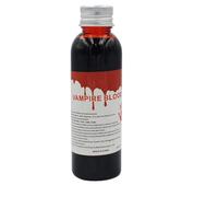Sangue Finto Halloween Lavabile - Trucco Halloween Fake Blood per Trucco Horror,Zombie,Vampiro,Cosplay,Carnevale,Teatro,Effetti Speciali Make Up - Realistico Liquido Rosso Scuro per Viso e Corpo