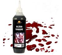 Sangue Finto in Bottiglia da trucco per Halloween e per Carnevale 450Ml make up
