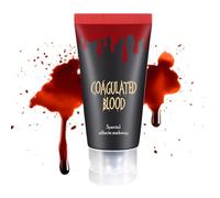 Sangue Finto Lavabile In , Trucco Halloween - Sangue Liquido Realistico Per Cosplay, Horror E Feste | Effetto Gocciolante Per Viso, Mani E Vestiti | Make-Up Horror Facile Da Usare