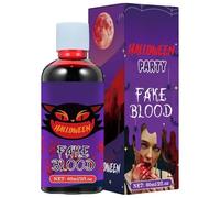 Sangue Liquido Di Halloween, Sangue Finto Per Scherzo, Sangue Lavabile Liquido Artificiale Da 60 Ml, Strumento Di Trucco Di Halloween Per La Pulizia Rapida Per Sfilate Di Halloween, Fotografia,