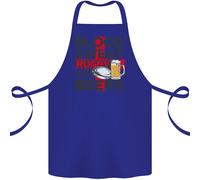 Sangue Sweat Rugby E Birre Inghilterra Divertente Cotone Grembiule 100% Organico