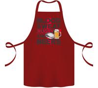Sangue Sweat Rugby E Birre Inghilterra Divertente Cotone Grembiule 100% Organico
