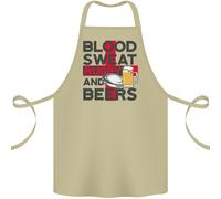 Sangue Sweat Rugby E Birre Inghilterra Divertente Cotone Grembiule 100% Organico