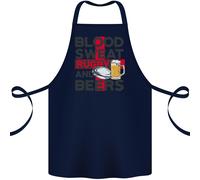 Sangue Sweat Rugby E Birre Inghilterra Divertente Cotone Grembiule 100% Organico