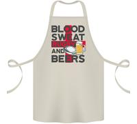 Sangue Sweat Rugby E Birre Inghilterra Divertente Cotone Grembiule 100% Organico