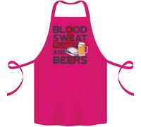Sangue Sweat Rugby E Birre Inghilterra Divertente Cotone Grembiule 100% Organico