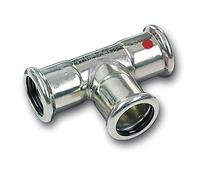 Sanha Therm Serie 24000 - Raccordo a vite per impianti chiusi di riscaldamento, impianti ad aria compressa e attrezzature di estinzione antincendio, acciaio (rif. 12413076)