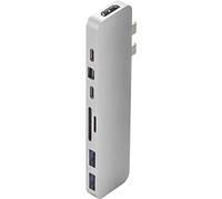 Sanho - Hub HyperDrive Pro 8-in-2 per MacBook Pro Touch Bar, colore: argento - N