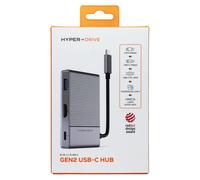 Sanho HyperDrive 6-In-1 GEN2 Hub USB-C - Argento