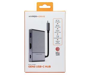 Sanho HyperDrive 6-In-1 GEN2 Hub USB-C - Argento