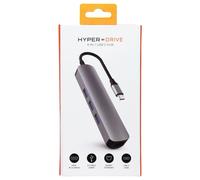 Sanho HyperDrive Hub USB-C 6-In-1 (Tube) - Grigio Spaziale