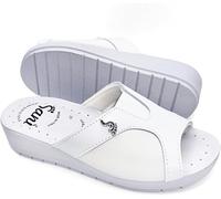 Ciabatta Donna Aperta Automodellante per Alluce Valgo Comfort Comoda Traspirante Pantofola Sanitaria Ospedale Casa Cucina (41)