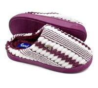 Sani' Pantofole Donna Invernali Ciabatte x la casa in Pelliccia con Memory Foam Comode Calde Fluffy Slippers (Viola, 36/37, Sistema Taglie Calzature EU, Adulto, Donna, Numero (range), Media, 36, 37)