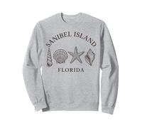 Sanibel Island Florida Seashell Beach Vacanze Shelling Felpa