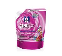 Sanibox Detergente Concentrato Elimina Odori Profumato Lampone e Mirtillo 1 Litro