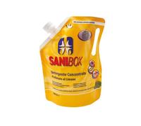 Sanibox Detergente Concentrato Elimina Odori Profumato Limone 1 Litro