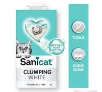Sanicat Clumping White Fragrance Free