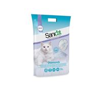 Sanicat Diamonds Lettiera per Gatti in Perle di Silice 15 Litri