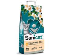 Sanicat Lettiera Essential Oils Gelsomino Bianco 10KG