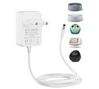 Sanicata Alimentatore di corrente da 15 W per Echo Dot (3ª/4ª gen.) Echo Dot con orologio Echo Dot Kids Edition (3ª/4ª gen) Echo Show 5 (1ª/2ª gen.) Echo Spot e Fire TV Cube Caricatore Caricabatterie