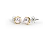 Sanico Bjt405 Orecchini Perla Swarovski 5mm Gold Plated